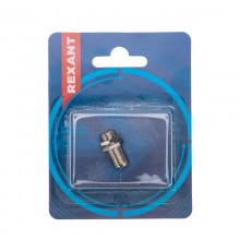 Переходник антенный, (гнездо F - гнездо F), бочка, (1шт.)  06-0020-A  REXANT