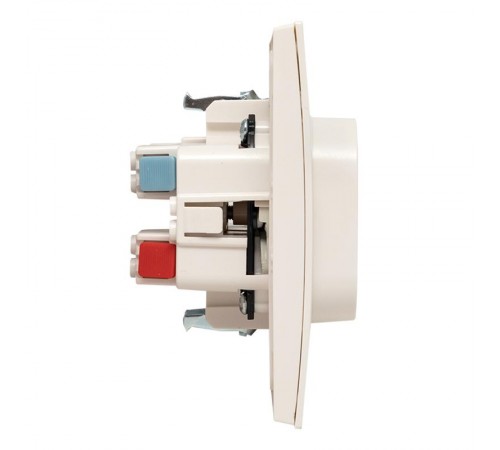 Стокгольм Розетка 2-местная б/з 10А белая с защ. штор. PROxima  EXR10-102-10  EKF