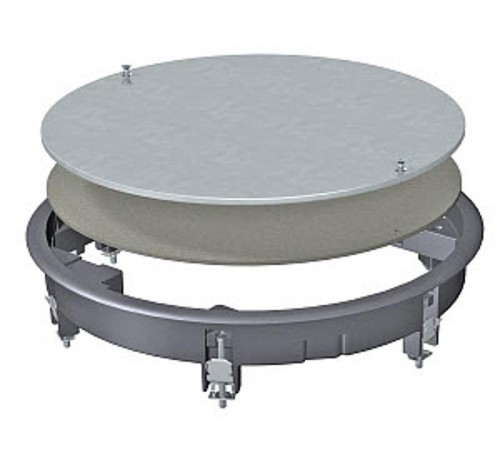 Ревизионный лючок ZESRA7 (серебристый) (ZESRA7 10U)  7406824  OBO Bettermann