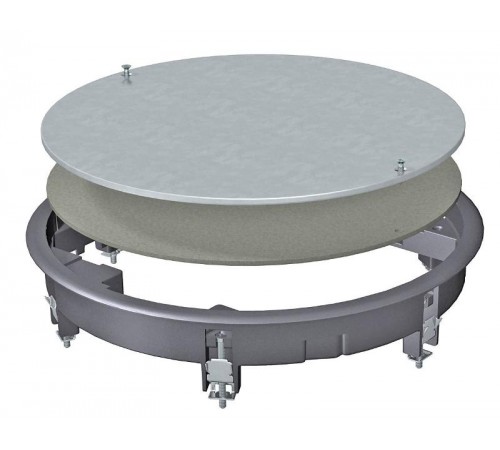 Ревизионный лючок ZESRA7 (серебристый) (ZESRA7 10U)  7406824  OBO Bettermann