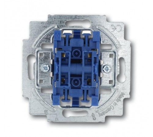 Механизм 1-клавишного, 1-полюсного выключателя жалюзи, с фиксацией, 10А 250В  1012-0-2197   2CKA001012A2197  ABB