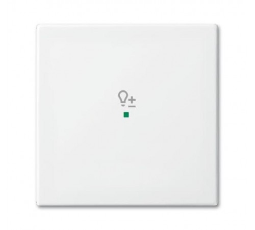 SRD-1-94 Клавиша одинарная free@home, светорегулятор, Basic 55, цвет альпийский белый  6220-0-0673   2CKA006220A0673  ABB