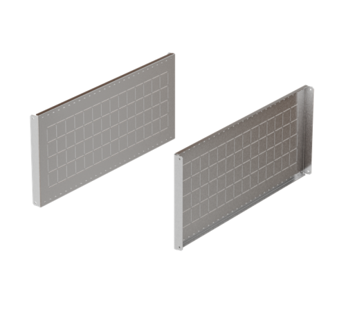 Панели боковые для секционирования В300 Г800 мм (2 шт) AleSta  AleSta-PCV38  EKF