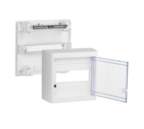 Шкаф навесной Nedbox 8М, прозрачная дверь  601245  Legrand