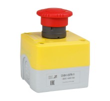 Пост кноп авар стоп OptiSignal D22 C5-BK-1-ESTR-11 1НО+1НЗ возв пов XALK178E 338522 КЭАЗ