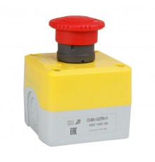 Пост кноп авар стоп OptiSignal D22 C5-BK-1-ESTR-11 1НО+1НЗ возв пов XALK178E 338522 КЭАЗ