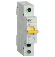 Выключатель-разъединитель (рубильник) трехпозиционный ВРТ-63 1п 50А  MPR10-1-050  IEK