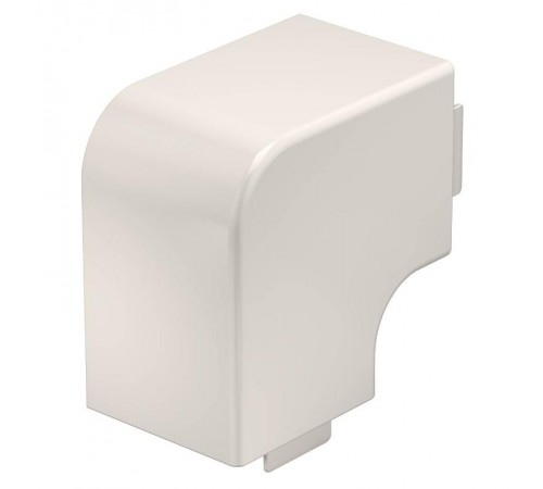 Крышка плоского угла кабельного канала WDK 60x60 мм (ПВХ,кремовый) (WDK HF60060CW)  6161502  OBO Bettermann