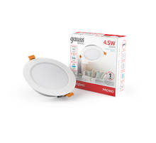 Светильник  Basic Downlight круг 4,5W 300lm 4000K 170-260V IP20 95*26 белый LED  9029420205  Gauss