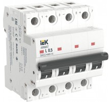 ARMAT Авт. выкл. M06N-DC 4P L 0,5А IEK  AR-M06N-4-L0D5DC  IEK