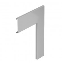 Крышка плоского угла кабельного канала Rapid 80 гладкая (ПВХ,серый) (GK-OTGFGR)  6274496  OBO Bettermann