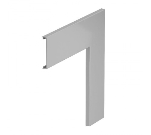 Крышка плоского угла кабельного канала Rapid 80 гладкая (ПВХ,серый) (GK-OTGFGR)  6274496  OBO Bettermann