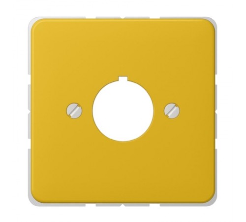 Крышка для установки специальных гнезд  22,5 мм; желтая  564GE  Jung
