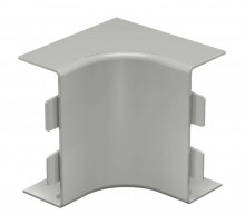Крышка внутреннего угла кабельного канала WDK 40x110 мм (ПВХ,серый) (WDK HI40110GR)  6021727  OBO Bettermann