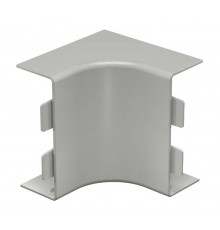 Крышка внутреннего угла кабельного канала WDK 40x110 мм (ПВХ,серый) (WDK HI40110GR)  6021727  OBO Bettermann