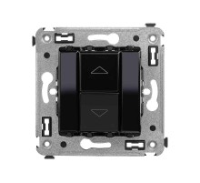 Механизм управления рольставней в стену, "Avanti", "Черный квадрат"  4402183  DKC