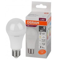Лампа светодиодная LED Value CL- A 12W/830 230V E27 10X1  4058075578975  OSRAM