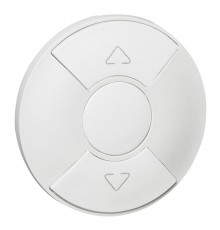 Celiane Белый Накладка выключателя жалюзийного  068151  Legrand