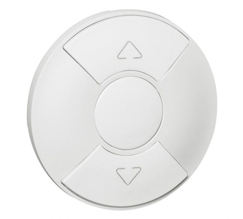 Celiane Белый Накладка выключателя жалюзийного  068151  Legrand