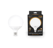 Лампа светодиодная Black LED G125 E27 22W 1780lm 3000K  105102122  Gauss