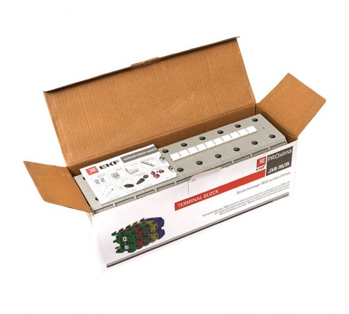 Колодка клеммная JXB-95/35 серая EKF PROxima  plc-jxb-95/35gy  EKF