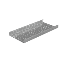 Лоток перф. 80х500х1,2 L2000 мм "Стандарт ПЛЮС" INOX304  LPEplus80-500-1.2-2000 INOX304  КМ-Профиль