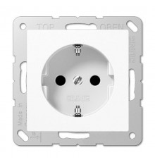 Розетка SCHUKO® с защитой от детей; термопласт; белый  EP1420KIWW  Jung