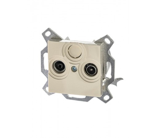 ABB Levit Слоновая кость Розетка TV-R проходная 7дБ  5011H-A03607 17W  2CHH083607A6017  ABB