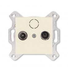 ABB Levit Слоновая кость Розетка TV-R проходная 7дБ  5011H-A03607 17W  2CHH083607A6017  ABB