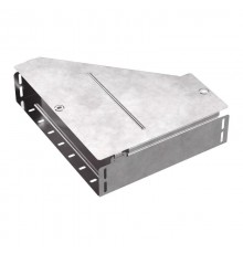 Переходник правый с крышкой Стандарт 400х150х100   PR16.0711  Промрукав