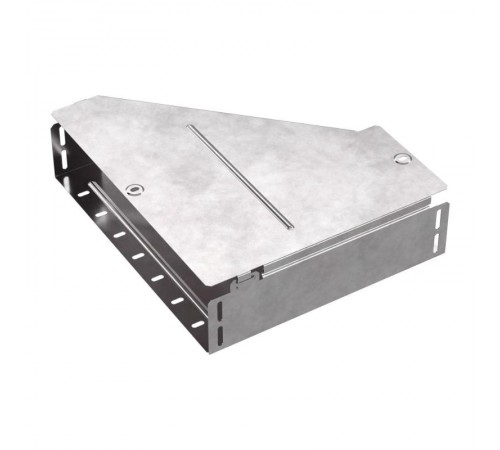 Переходник правый с крышкой Стандарт 400х150х100   PR16.0711  Промрукав