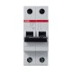 Выключатель автоматический двухполюсный SH202L 16А C 4,5кА (SH202L C16)  2CDS242001R0164  ABB