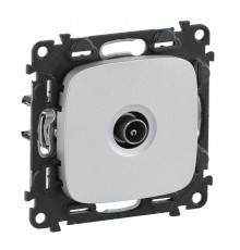 Valena ALLURE DIY Алюминий Розетка TV "звезда" 0-2400 Мгц  753951  Legrand