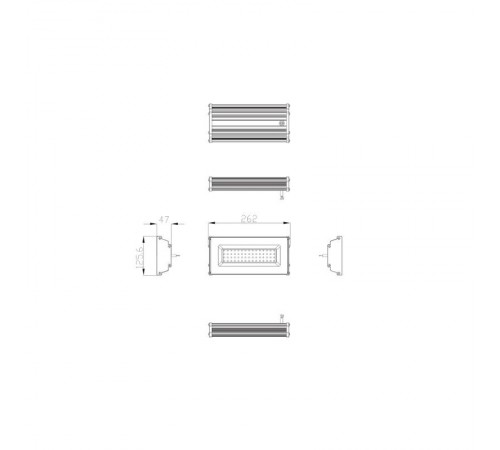 Светильник светодиодный промышленный подвесной IP65 50Вт 5250Лм 5000К Кп<5% SPP-403-0-50K-050 КСС Д IC  Б0046671  ЭРА