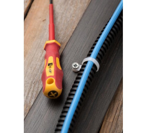 Хомут нейлоновый с отверстием для крепления (3,6х100) (100шт.) EKF PROxima  plc-c-o-3.6x100  EKF