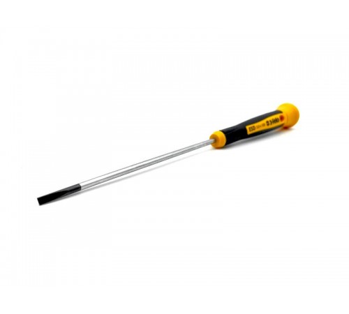 Отвертка для точных работ ESD Safe с защитой от статического напряжения плоская шлицевая 3,0х0,5х100  25003560  Felo