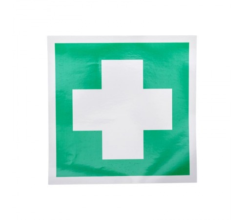 Наклейка знак медицинского назначения "Аптечка первой медицинской помощи"200*200 мм  56-0071  REXANT