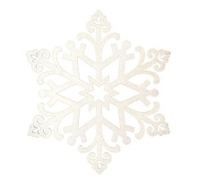 Елочная фигура "Снежинка "Снегурочка", 81 см, цвет шампань  502-374  NEON-NIGHT