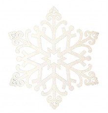 Елочная фигура "Снежинка "Снегурочка", 81 см, цвет шампань  502-374  NEON-NIGHT