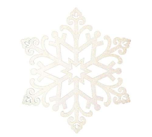 Елочная фигура "Снежинка "Снегурочка", 81 см, цвет шампань  502-374  NEON-NIGHT