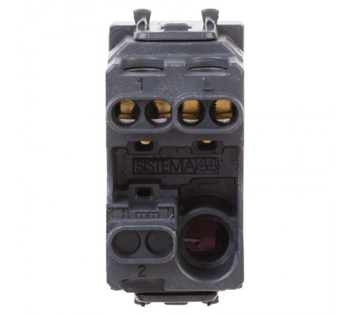 Кнопка модульная, "Avanti", "Черный квадрат", 1 модуль  4402151  DKC