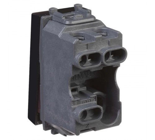 Кнопка модульная, "Avanti", "Черный квадрат", 1 модуль  4402151  DKC