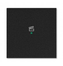 ABB Levit Антрацит Клавиша 1-ая с символом сцены free@home  6220H-A01003 63  2CHH621003A4063  ABB