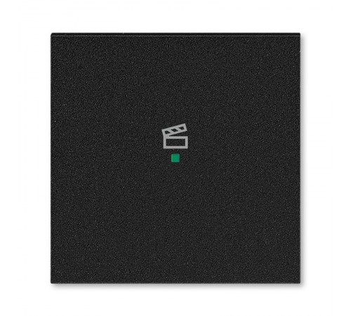 ABB Levit Антрацит Клавиша 1-ая с символом сцены free@home  6220H-A01003 63  2CHH621003A4063  ABB