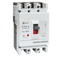 Выключатель автоматический ВА-99МL 100/20А 3P 18кА EKF Basic  mccb99-100-20mi  EKF