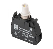 Лампа сменная c основанием XB4 белая  230В EKF PROxima    XB4-EML-W   EKF 