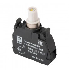 Лампа сменная c основанием XB4 белая  230В EKF PROxima    XB4-EML-W   EKF 