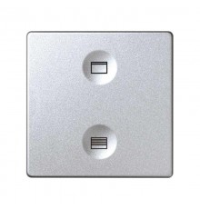 Сенсорный 2-кл выключатель с тематической маркировкой Т2, алюминий  8000624-093  Simon