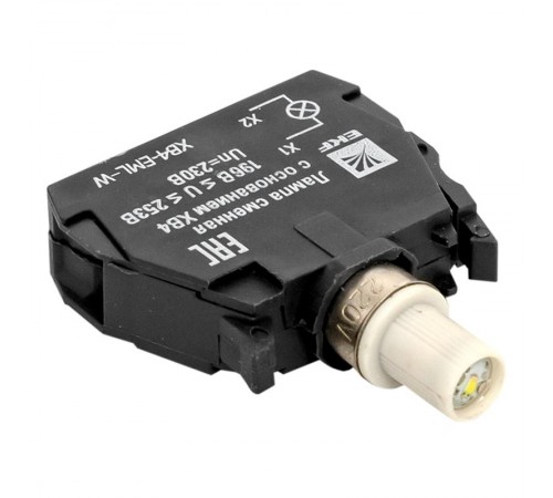 Лампа сменная c основанием XB4 белая  230В EKF PROxima    XB4-EML-W   EKF 