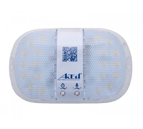 Светильник светодиодный пылевлагозащищенный для ЖКХ СА-7008У "Персей" 8Вт 220В с акустическим и оптическим датчиками многорежимный  СА-7008У  Актей